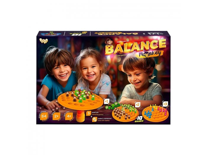 Настільна гра розвиваюча Danko Toys Balance Monkey BalM-02 (MTT-182465) Настільна гра розвиваюча Danko Toys Balance Monkey BalM-02 (MTT-182465)