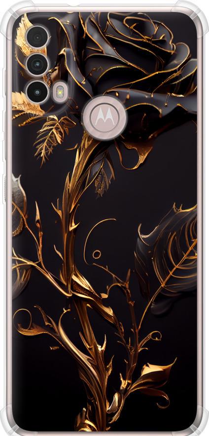 Чехол на Motorola E40 Роза 3 (5552sp-2660-42517) Чехол на Motorola E40 Роза 3 (5552sp-2660-42517)