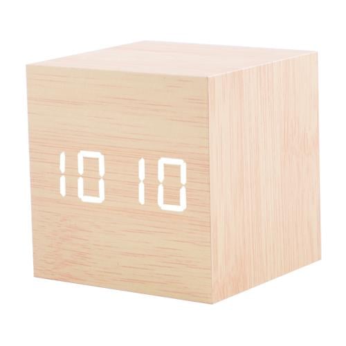 Часы настольные VST Куб 869-6 с белым циферблатом (9615067)