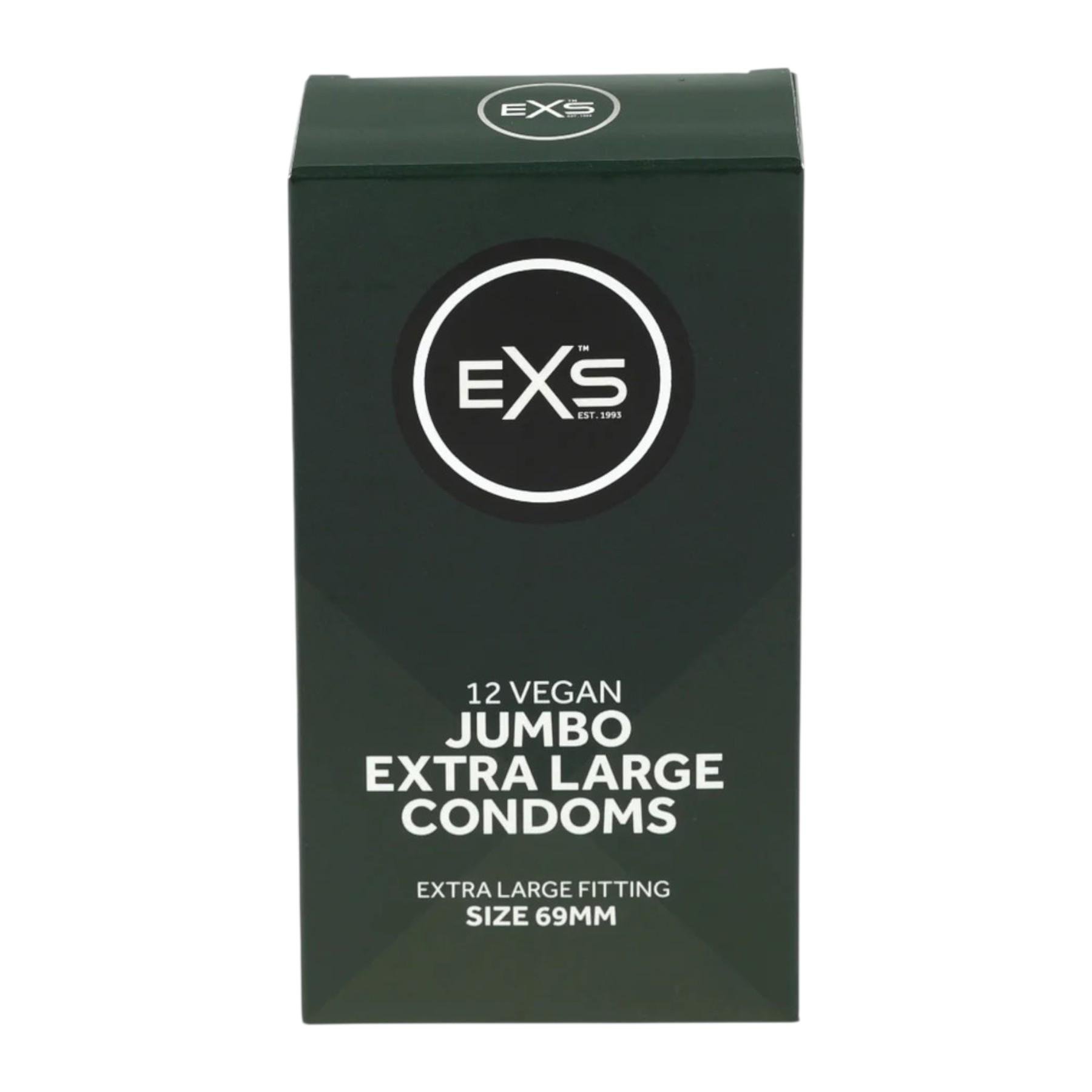 Презервативы EXS Jumbo №12 латексные с увеличенной шириной