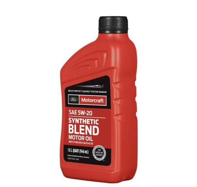 Моторное масло Ford Motorcraft Synthetic Blend Motor Oil 5W-20 0,946 л (44045539) Моторное масло Ford Motorcraft Synthetic Blend Motor Oil 5W-20 0,946 л (44045539)