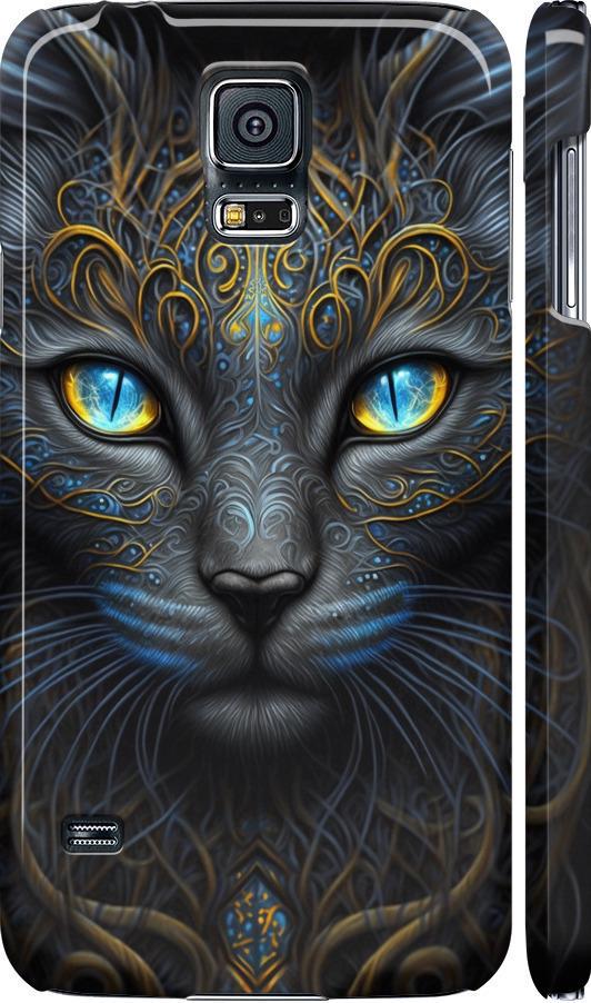Чохол на Samsung Galaxy S5 g900h Кішка (5548m-24-42517)