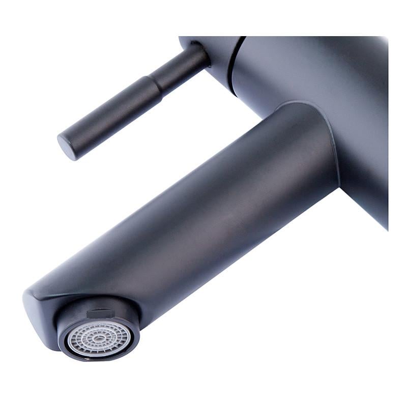 Змішувач для умивальника Champion SUS-001-A нержавіюча сталь Black (CH6201) - фото 2 Змішувач для умивальника Champion SUS-001-A нержавіюча сталь Black (CH6201) - фото 2