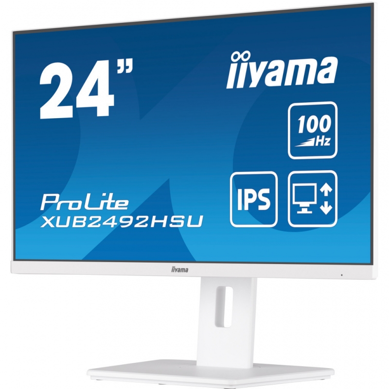 Монітор Iiyama XUB2492HSU-W6 безрамковий IPS 1920x1080 Full HD 24" (tf6496) - фото 6 Монітор Iiyama XUB2492HSU-W6 безрамковий IPS 1920x1080 Full HD 24" (tf6496) - фото 6
