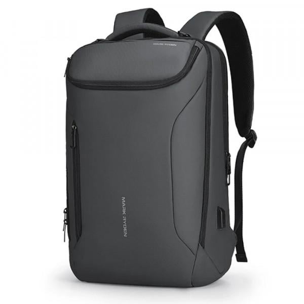 Рюкзак міський Mark Ryden 9031YSJ 28л для ноутбука до 17,3'' та USB-портом Gray (17582)