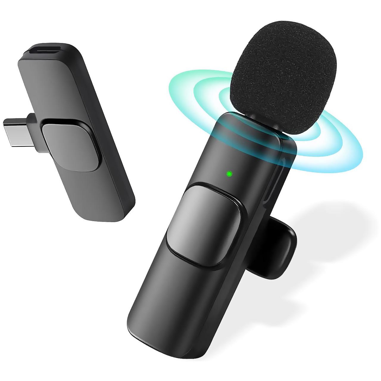 Микрофон беспроводной петличный с Type-C Savetek P27 для смартфона/ноутбука/планшета 2,4 ГГц - фото 3