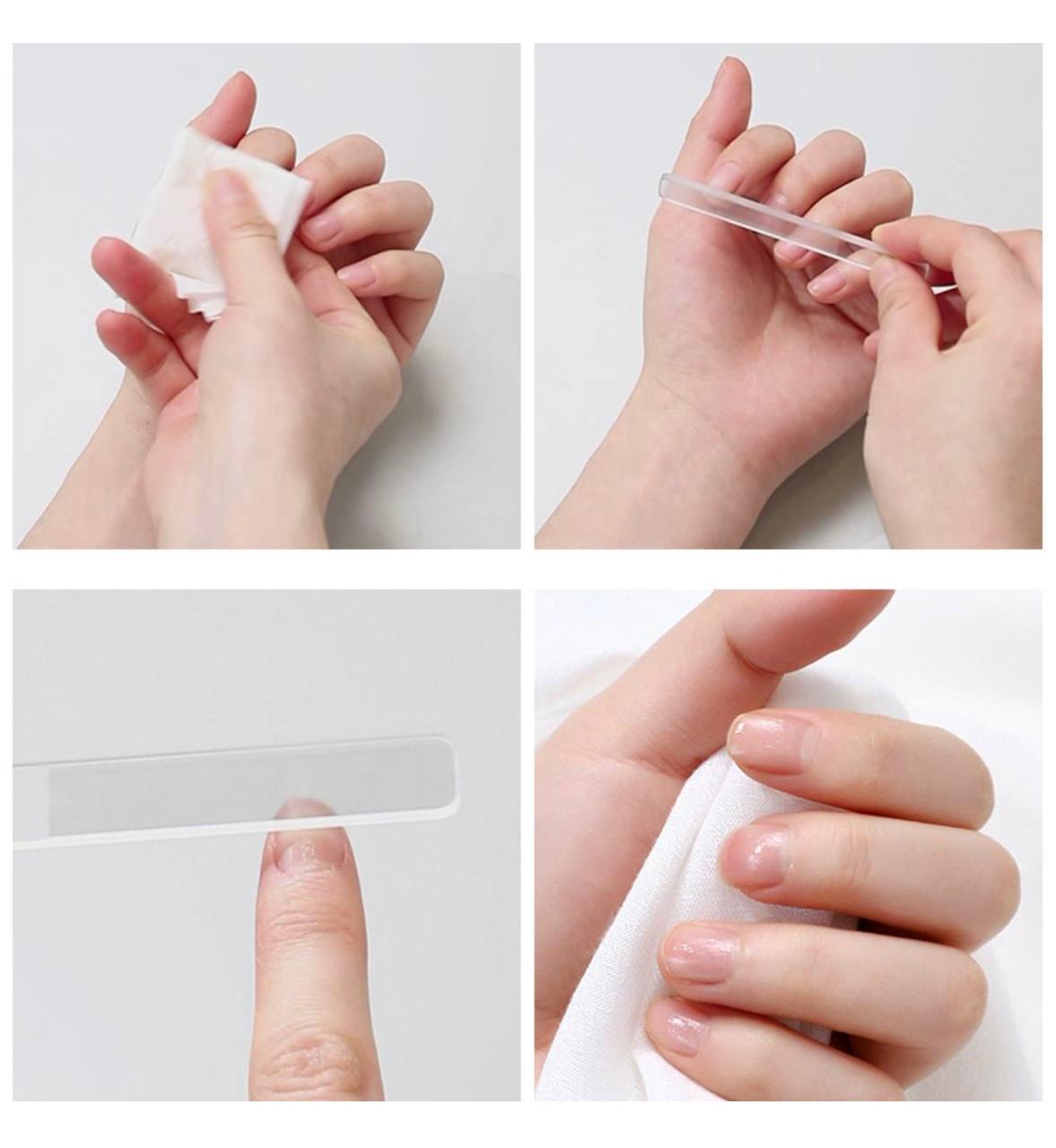 Пилочки для ногтей EtelNail из наностекла в футлярах 3 шт. Прозрачный (1728) - фото 3 Пилочки для ногтей EtelNail из наностекла в футлярах 3 шт. Прозрачный (1728) - фото 3