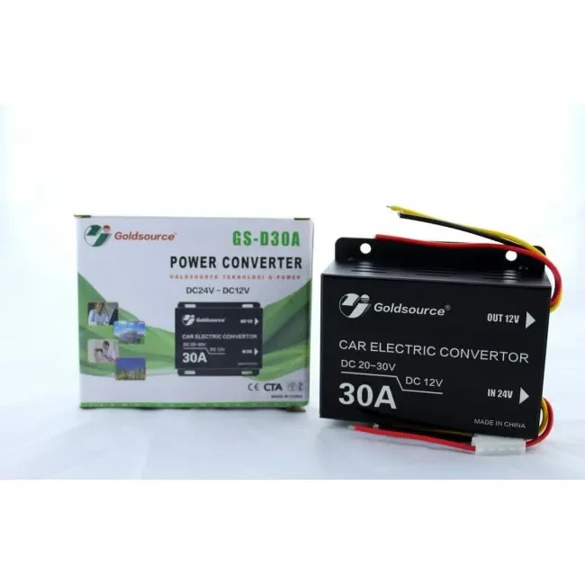 Автомобільний інвертор UKC Converter DC/DC 24-12В 30A (3398) - фото 4 Автомобільний інвертор UKC Converter DC/DC 24-12В 30A (3398) - фото 4