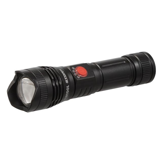 Фонарь ручной Intertool Alu 1200 lm 3 режима STORM (LB-0130)