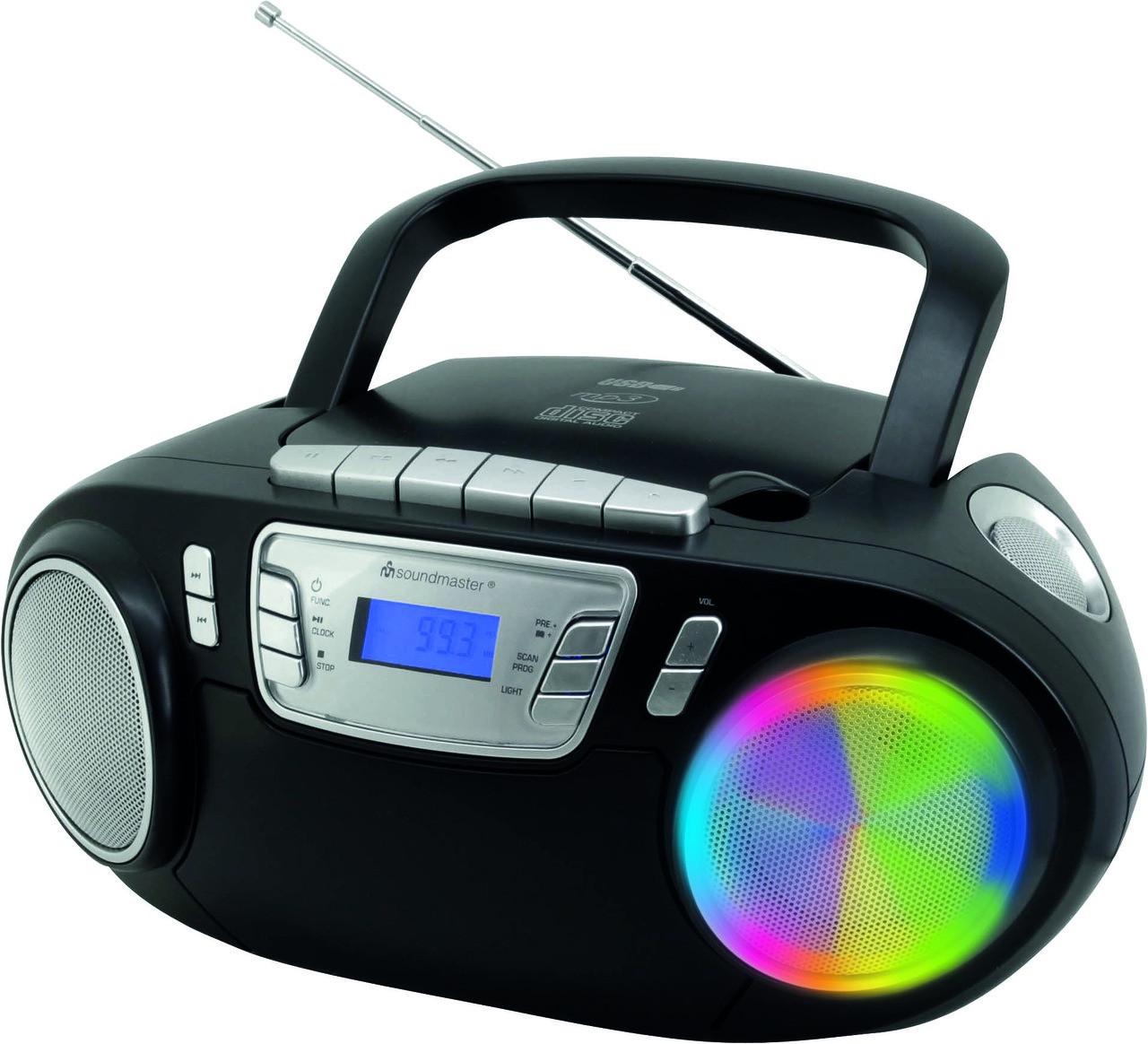 Радио CD-проигрыватель Soundmaster SCD5800GR с караоке-микрофоном - фото 4
