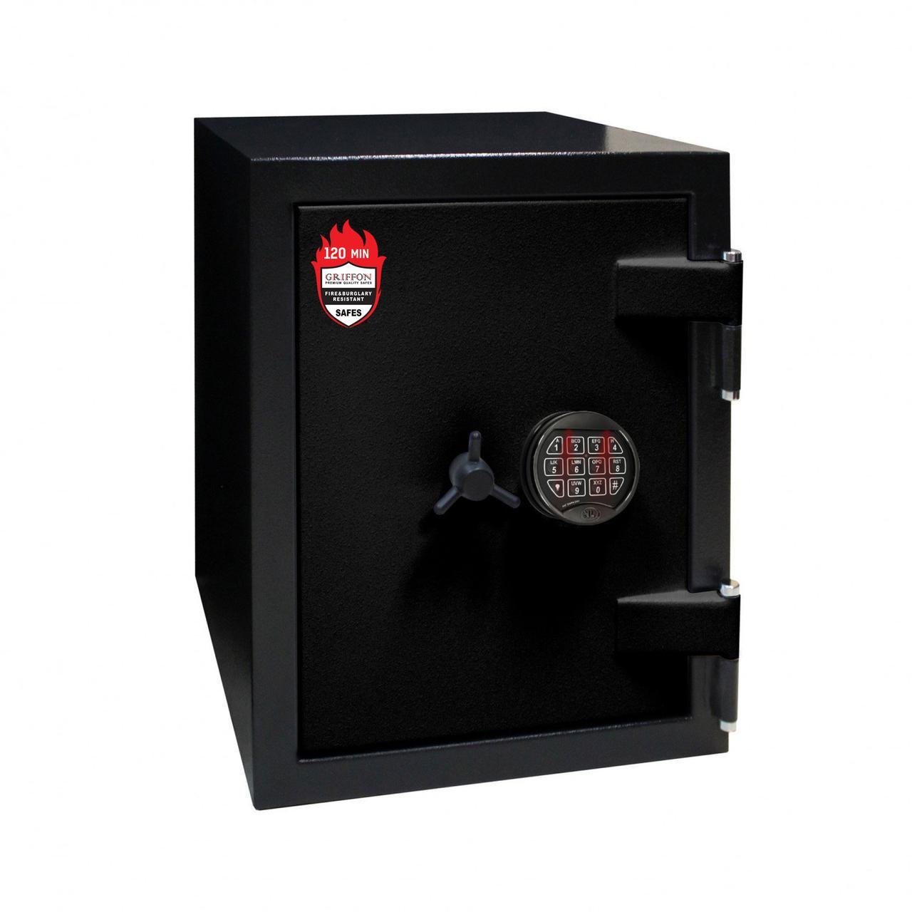 Сейф огневзломостойкий Griffon F120CL I.63.ET Black