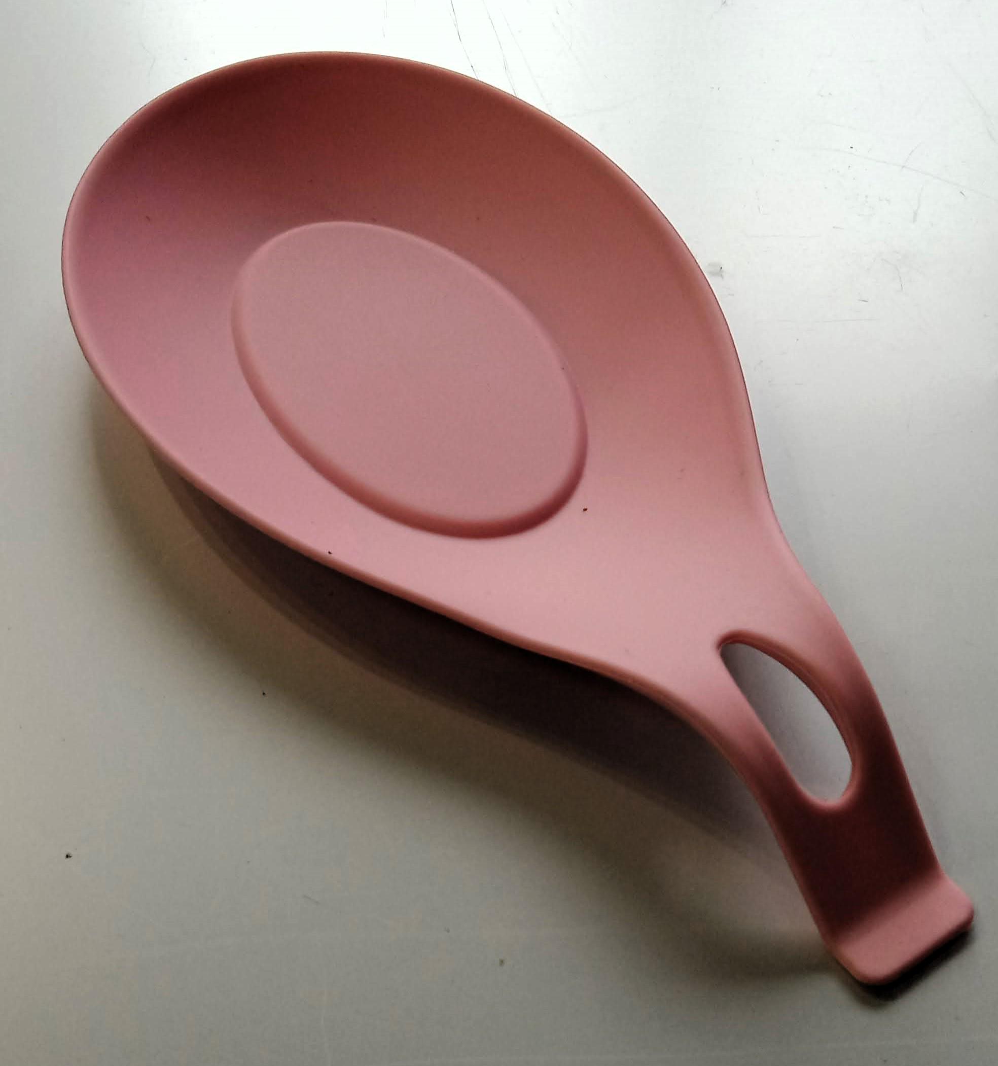Підставка під ложку силіконова PTG0002 20 см Рожевий (23442383) - фото 2 Підставка під ложку силіконова PTG0002 20 см Рожевий (23442383) - фото 2