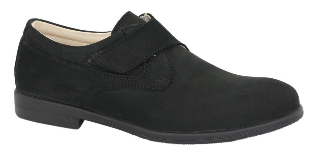 Туфлі Topitop для хлопчиків 2112 нубук р. 34 Чорний