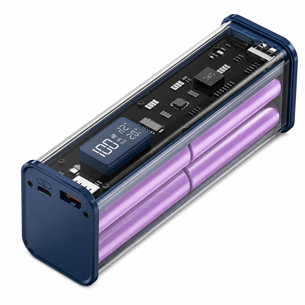 Корпус для повербанка 8х18650 PD22 5W (35575620) Корпус для повербанка 8х18650 PD22 5W (35575620)