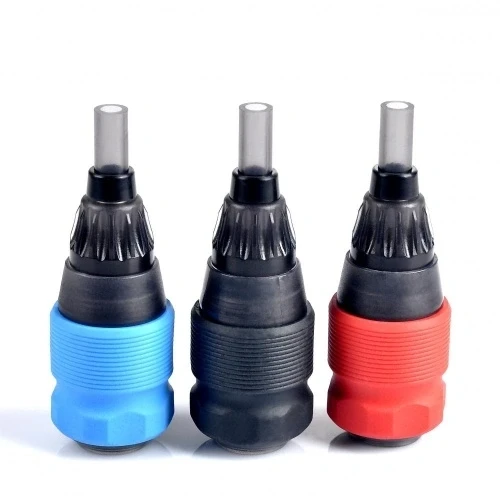 Держатель для тату машинки одноразовый для картриджей с регулировкой вылета иглы Spark Red