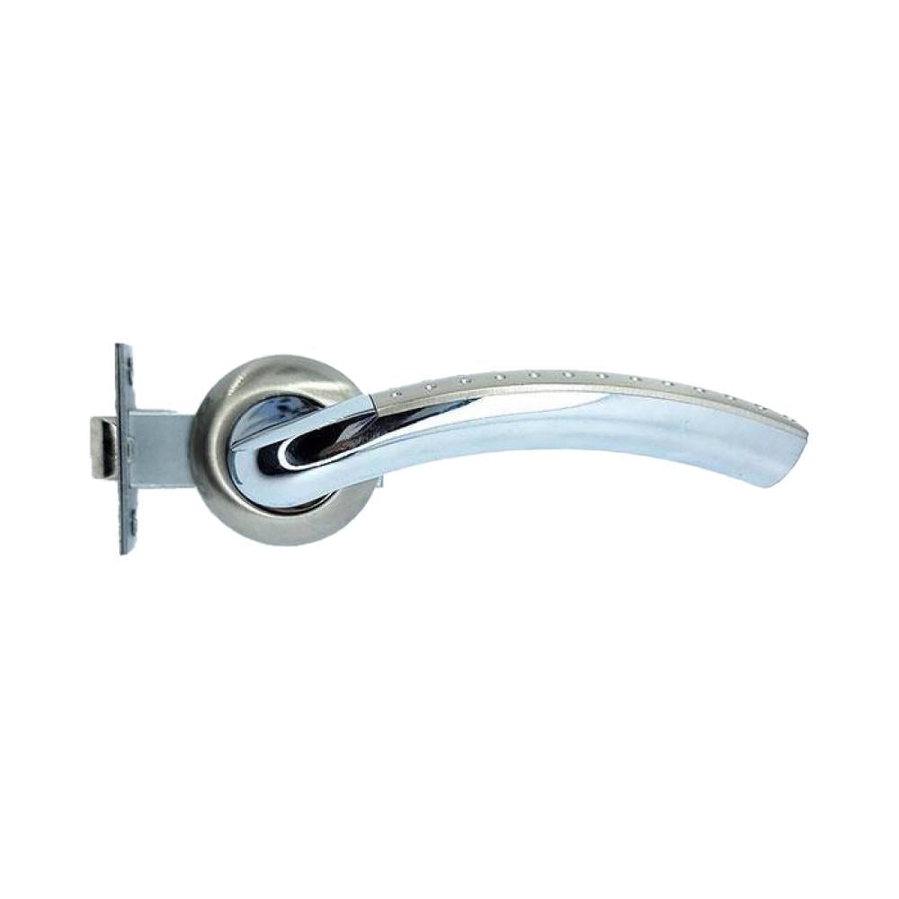 Ручка на круглой розете TRION ЦАМ ZEUS 17 SN/CP (37159662)