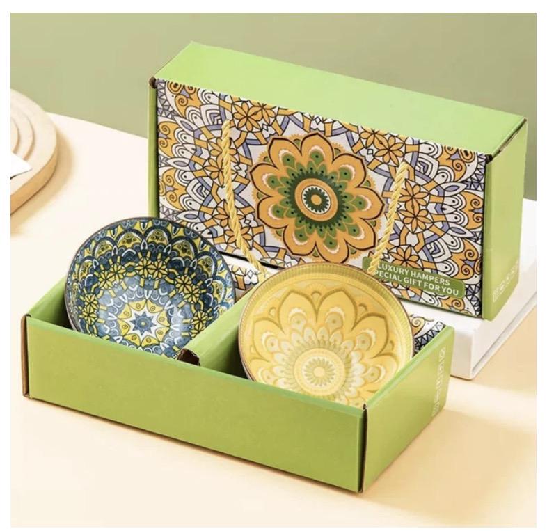 Набор столовой посуды на 2 персоны подарочный