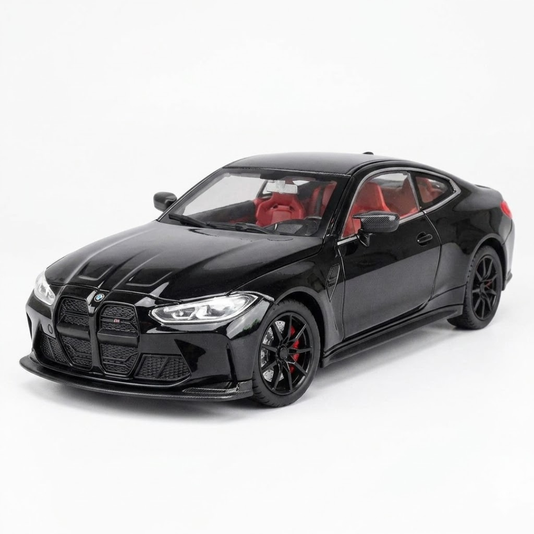 Игрушечная машинка BMW M4 1:24 со световыми и звуковыми эффектами инерционна (G00480)