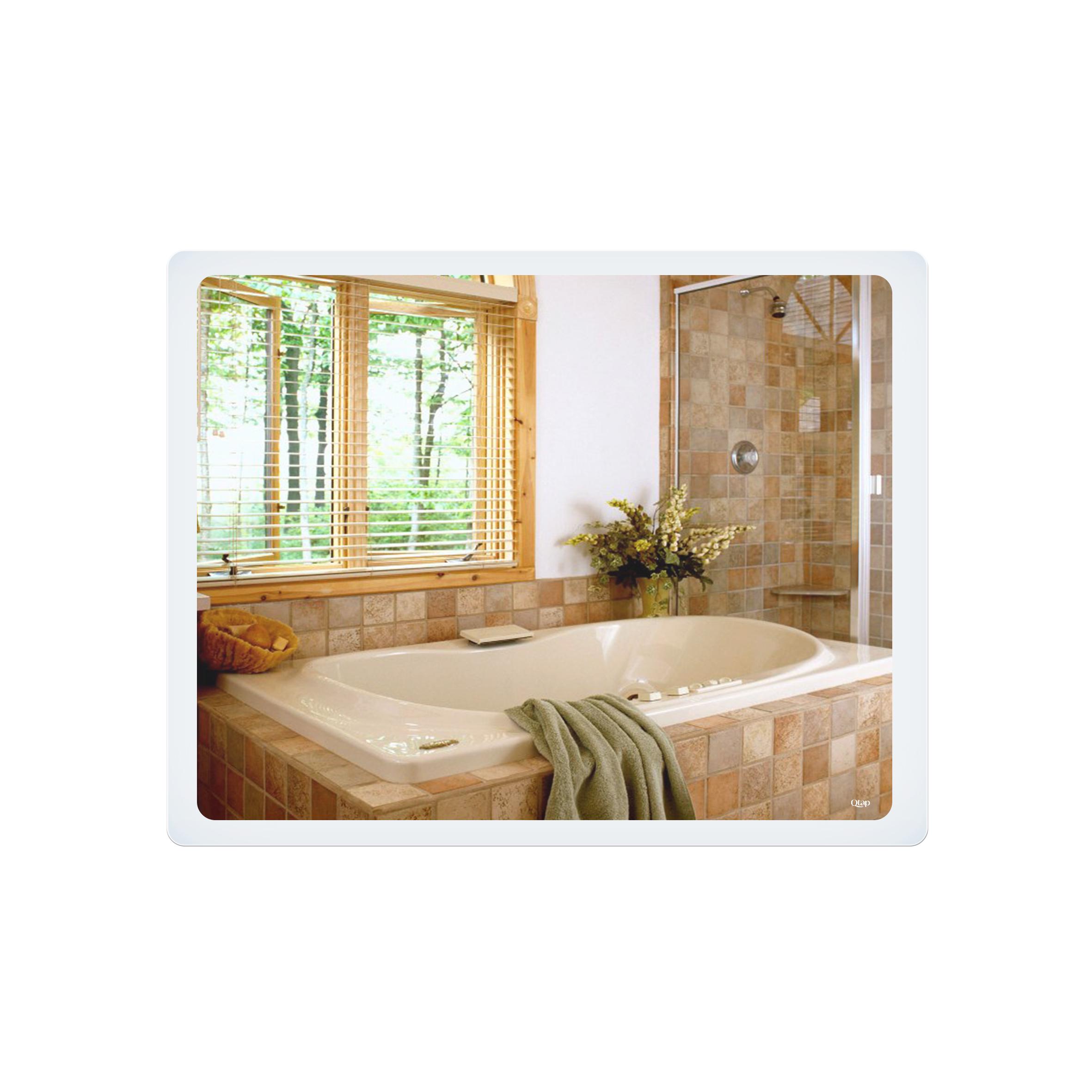 Зеркало Q-tap Aquarius 1000х800 с LED-подсветкой (QT217850702W)