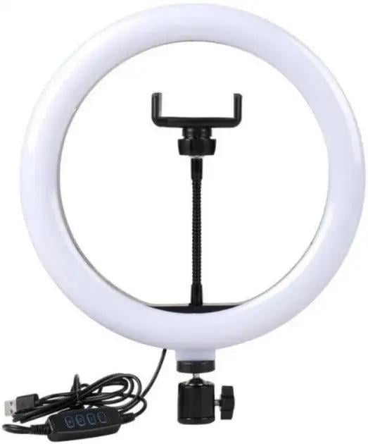 Кольцевая лампа LED 31 см 1 крепление телефона USB S31 профессиональное универсальное освещение (2079257868)