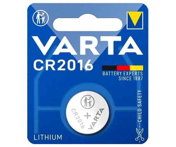 Батарейка Varta CR2016 Lithium 3V