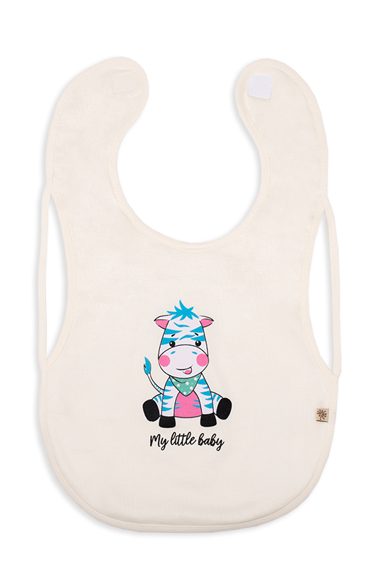 Слюнявчик детский Gabbi Макси Молочный (2024057157)