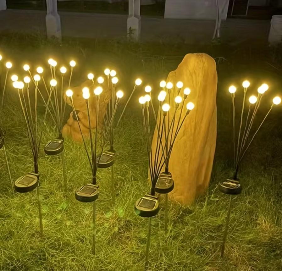 Фонарь на солнечной батарее садовый Светлячки 6 LED в грунт 70 см Теплый Белый (EX-sv6led-ww) - фото 5 Фонарь на солнечной батарее садовый Светлячки 6 LED в грунт 70 см Теплый Белый (EX-sv6led-ww) - фото 5