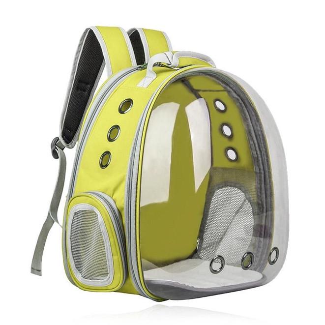 Раздвижной рюкзак для переноски домашних питомцев CosmoPet CP-15 42х31х29 см Yellow (3_04870) - фото 1