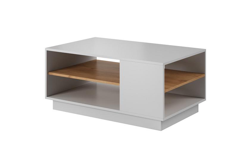 Журнальный столик Perfect Home 3D 100 Белый/Дуб золотой крафт (PFH-091043)