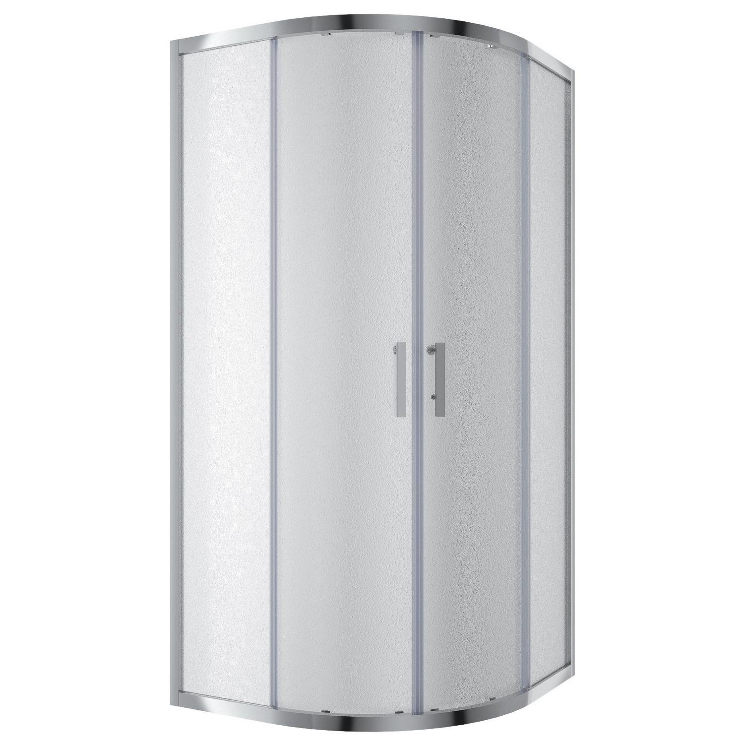 Душевая кабина Koller Pool Round R90RG+GRACE90R 90x90x190 см профиль Хром (103119)