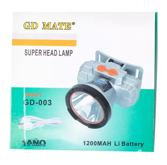 Фонарь налобный аккумуляторный 10 Вт (HP-JG-1) - фото 6 Фонарь налобный аккумуляторный 10 Вт (HP-JG-1) - фото 6