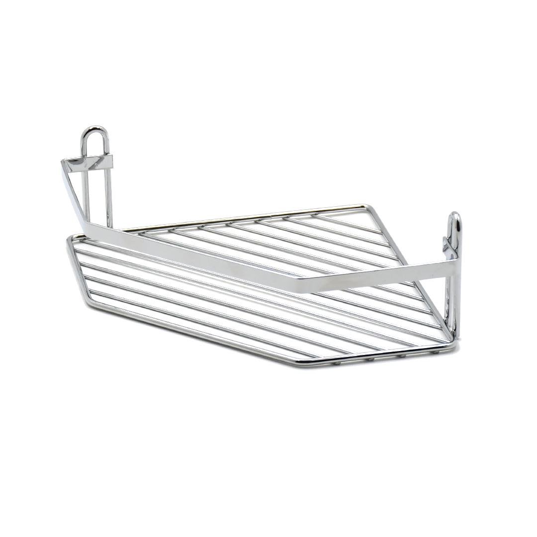 Полиця Lemax кутова 27x20x7 см Хром (EBA-2001) - фото 4 Полиця Lemax кутова 27x20x7 см Хром (EBA-2001) - фото 4