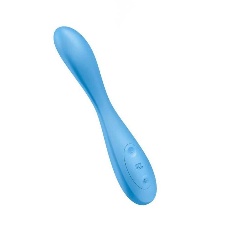 Вибратор-смарт универсальный Satisfyer G-Spot Flex 4 20 см Голубой (43986)