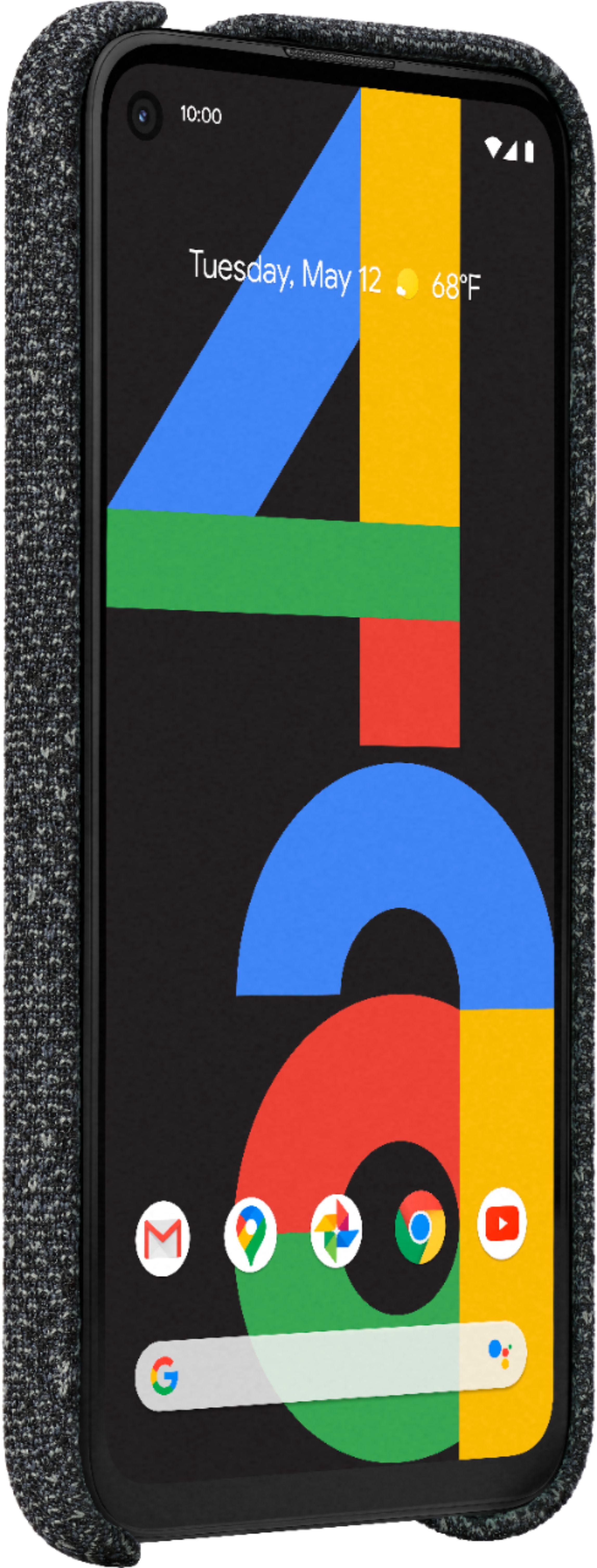 Противоударный чехол Official Fabric Case GA02056 для Google Pixel 4a (5.8") Black - фото 2