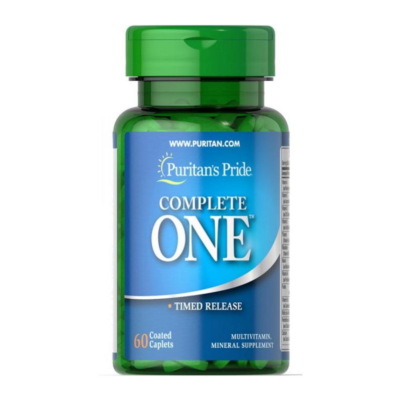 Мультивітаміни Complete One Puritan's Pride 60 таблеток