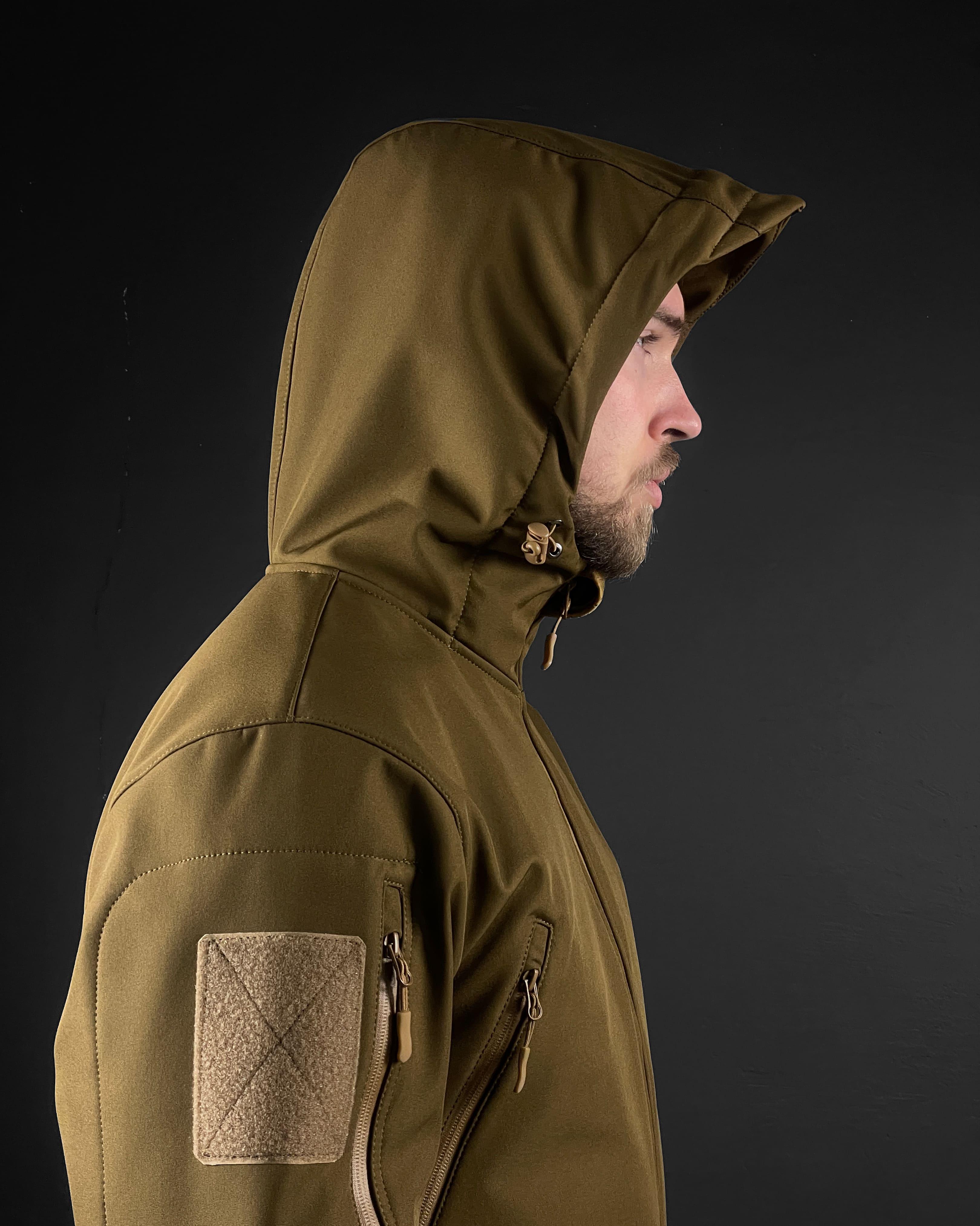 Куртка военная COOPERR Soft Shell II XS Койот (KUR-1.7.XS) - фото 3