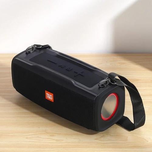 Колонка портативная Bluetooth TG624 RGB Black (2135321679)