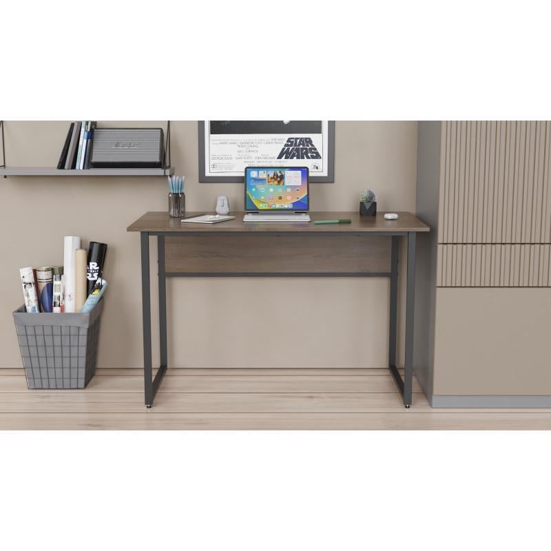 Компьютерный стол Ferrum-decor Kodi метал/ДСП 16 мм Серый/Дуб сонома трюфель (FRD-103733) Компьютерный стол Ferrum-decor Kodi метал/ДСП 16 мм Серый/Дуб сонома трюфель (FRD-103733)
