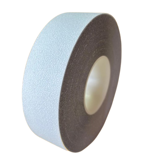 Протиковзка стрічка самоклейна неабразивна Heskins Coarse Resilient Safety-Grip пружна амортизуюча 25 мм x 2 м Прозорий (H3415T/25L2)