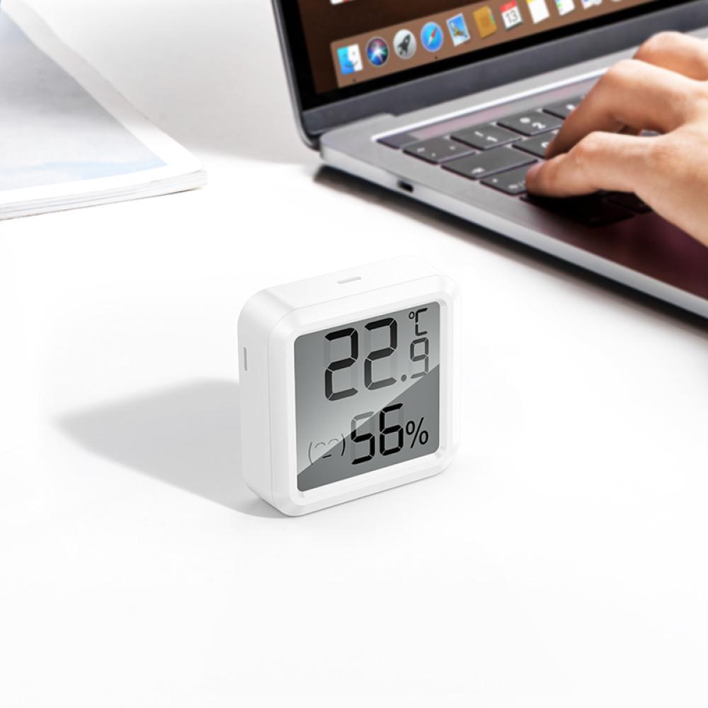 Термогигрометр электронный Hoco 2в1 Белый (HX40) - фото 4 Термогигрометр электронный Hoco 2в1 Белый (HX40) - фото 4