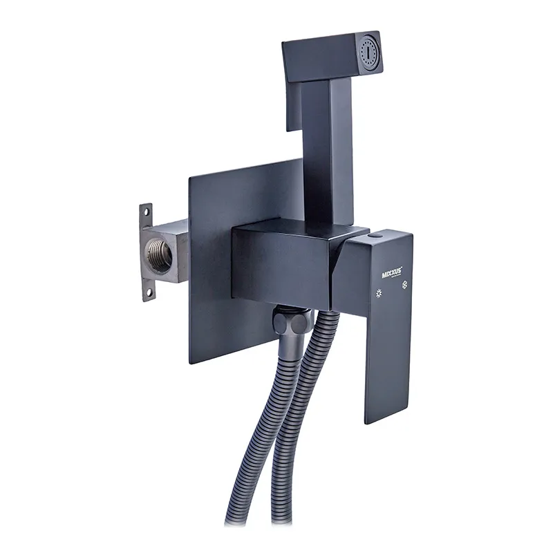 Змішувач для гігієнічного душу MIXXUS KUB-333 Black (MI6040)