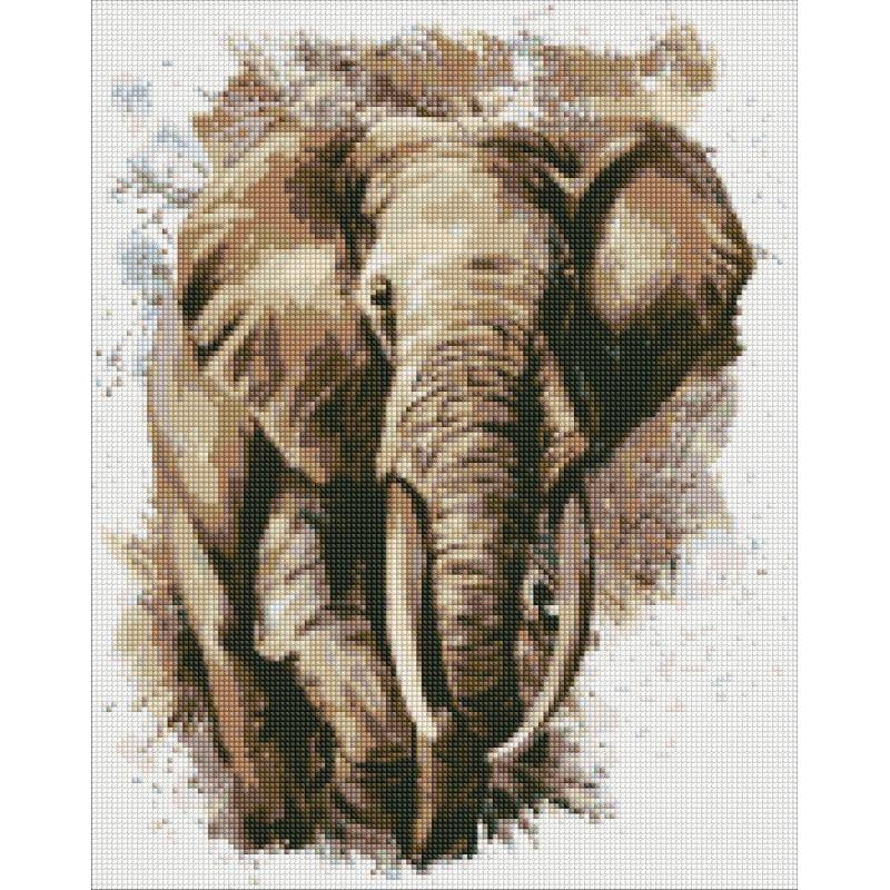 Картина по номерам Ideyka Большая мудрость алмазна вишивка мозаїка 40х50 см (VM-127-A-43)