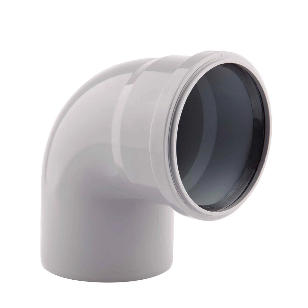 Коліно каналізаційне TA Sewage з ущільнювальним кільцем 50x50 мм 90° (SD00034421)