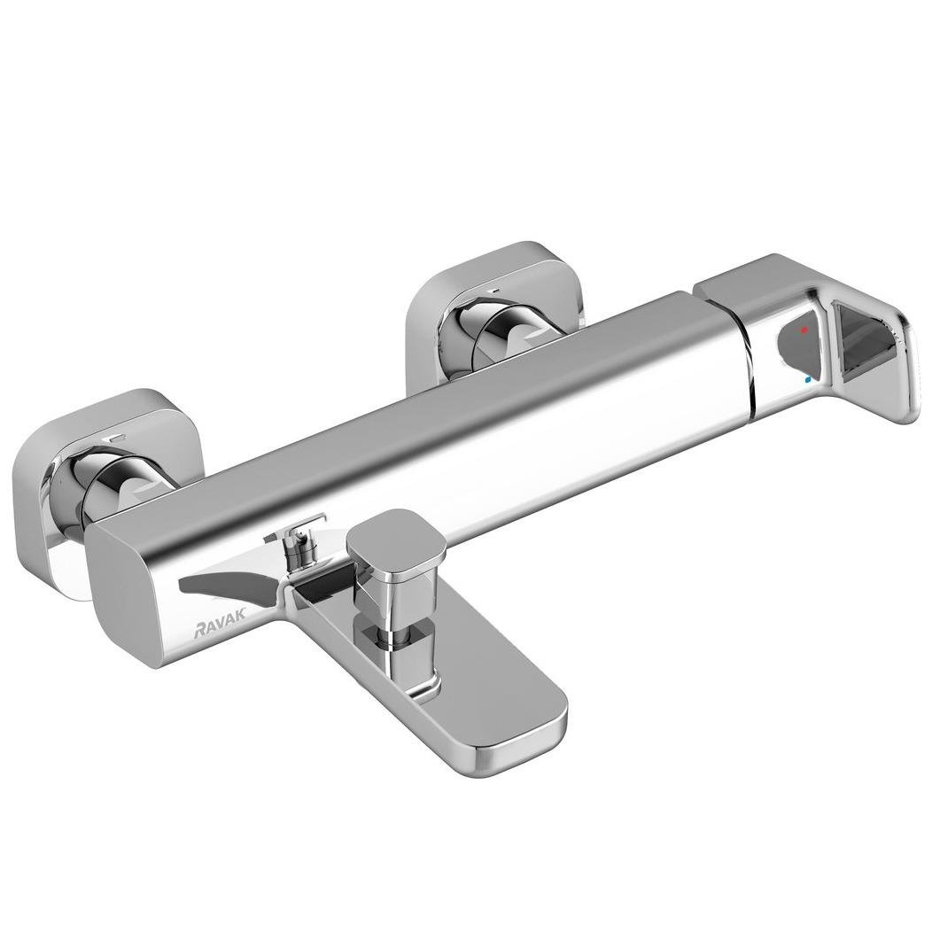 Смеситель для ванны Ravak 10° X070131 однорычажный Хром (95946)