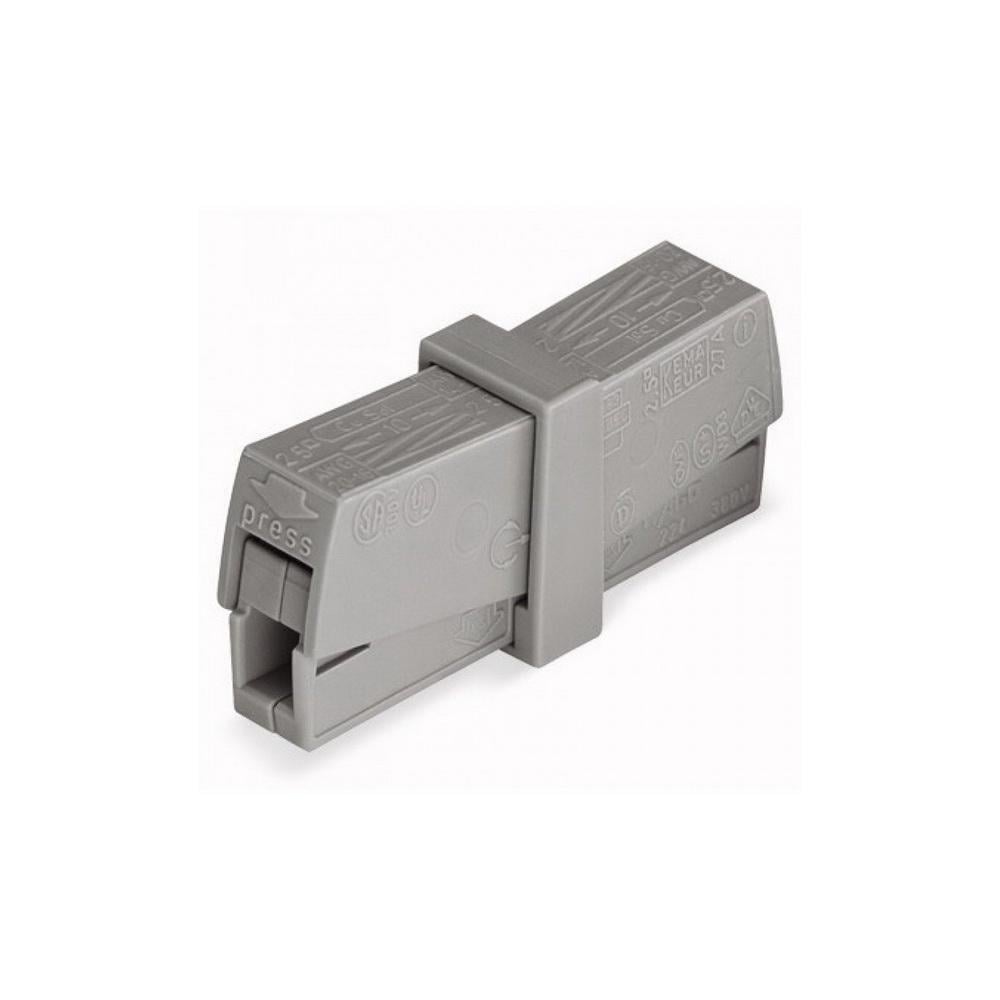 Клема швидкого монтажу WAGO прищепка прохідна 1х2,5 мм 24А (28680593)