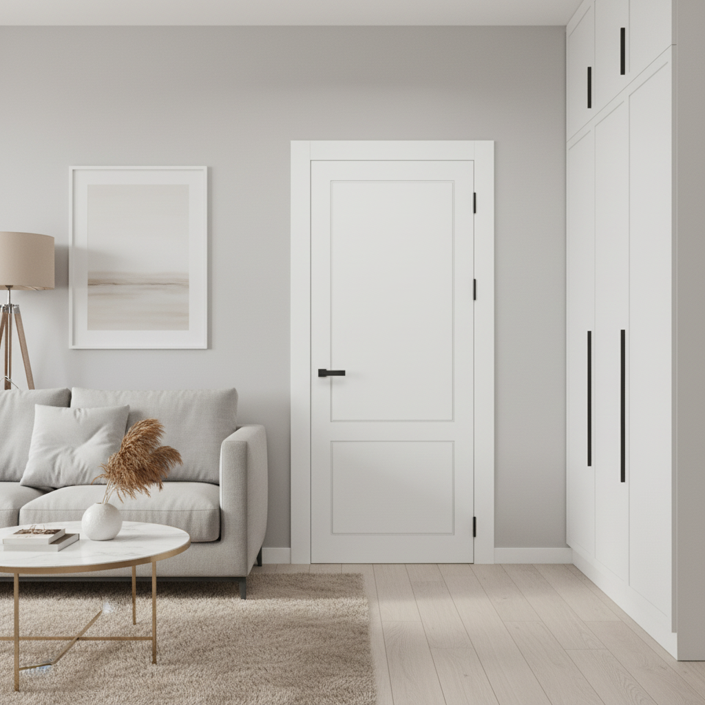Двері міжкімнатні Wood Solutions фарбовані 2000х700х40 мм Білий