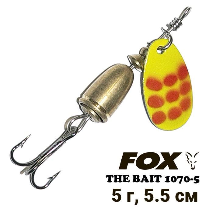 Блешня обертова Fox 1070-5 5 г col.12 (5111) - фото 2 Блешня обертова Fox 1070-5 5 г col.12 (5111) - фото 2