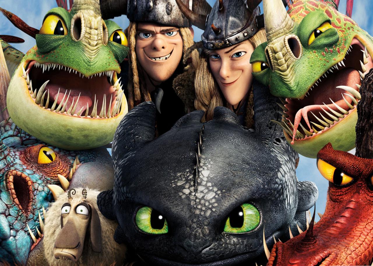 Картина GeekLand How to train your dragon Poster 60х40 см (HD.09.006)