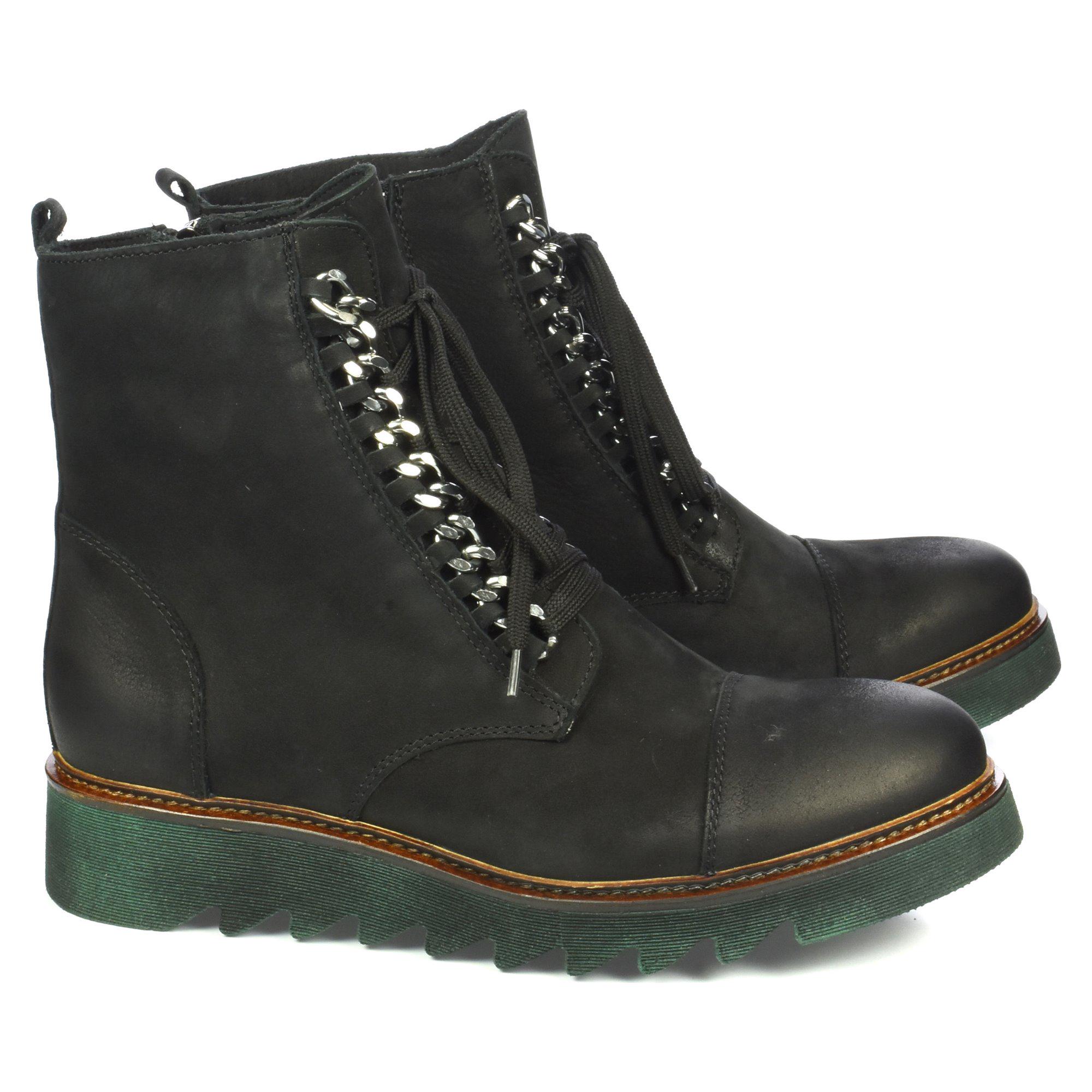 Ботинки зимние женские Simen р. 36 Черный (011202-36) - фото 4