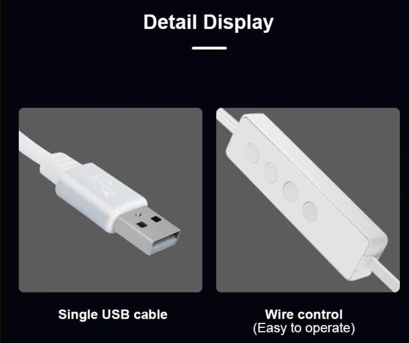 Колонки компьютерные Kisonli X21 Bluetooth 20W USB RGB light White - фото 3